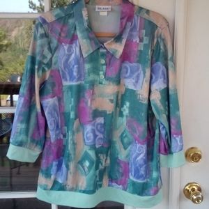 Blair Springtime XLG Blouse